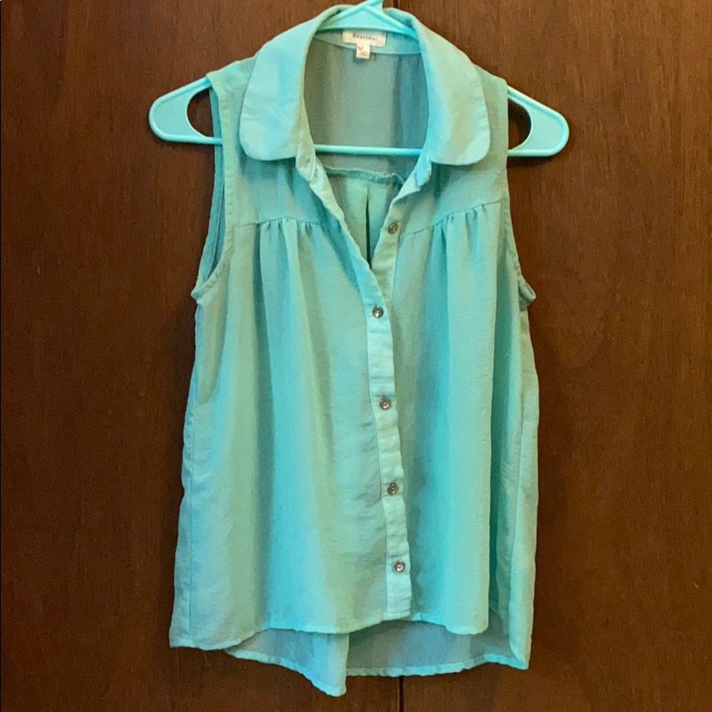 Teal tank